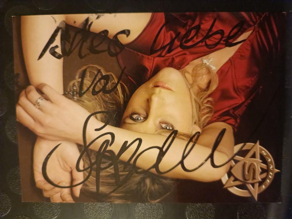 Sandee - Handsignierte alte Autogrammkarte (Gebraucht) in Menziken für ...