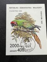Madagascar - Birds -  1992 Block gest.  (E223)