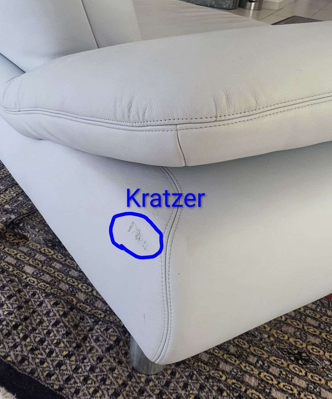 Koinor Sofas: Koinor Design-Ledersofa 3-Plätzer – Gebraucht aus Tobel von Mama_Palue 9