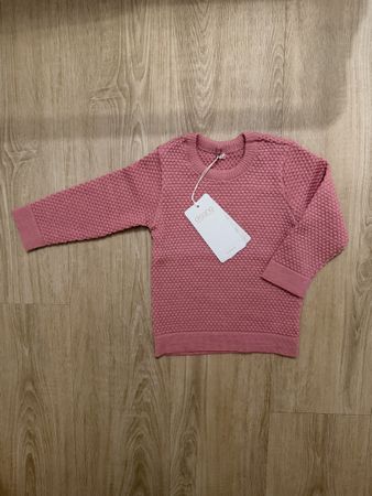 Neu Disana Merino Wabenstrick Pullover Grösse 86/92