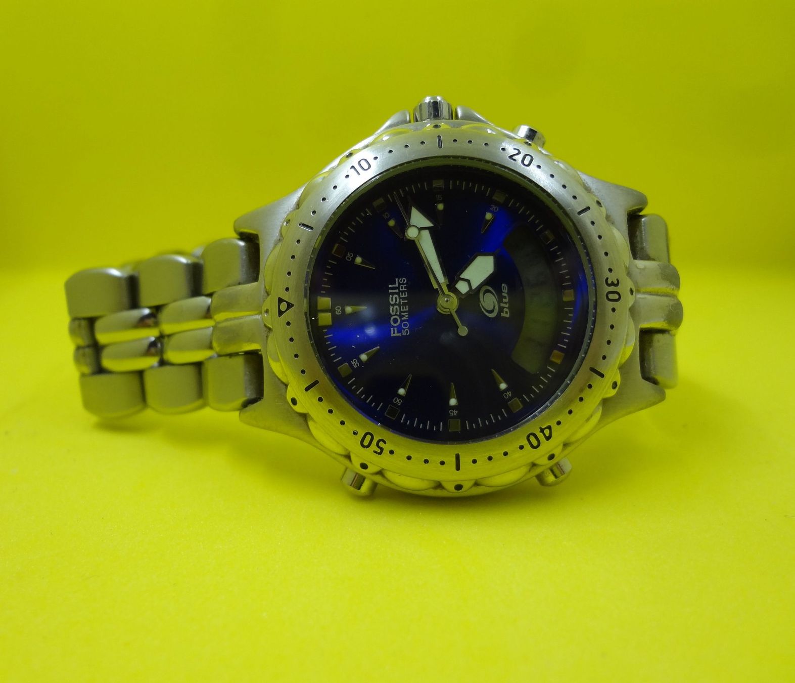 Fossil Orologi: Fossil Blue mit allarm AM-3244 – Usato da Thun venduto da Fra130 5