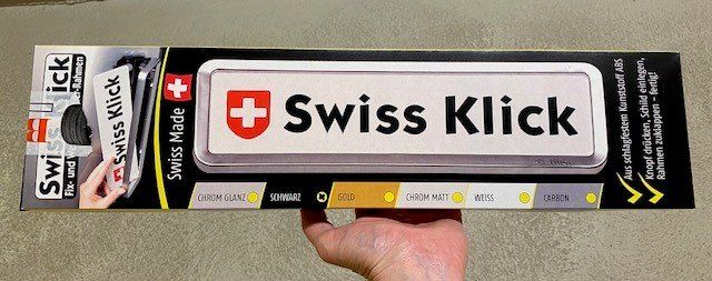 Swiss Klick Tutti pezzi di ricambio auto: Swiss Klick Neu Schwarz – Nuovo e nell'imballaggio originale da Bottmingen venduto da fan_g86z