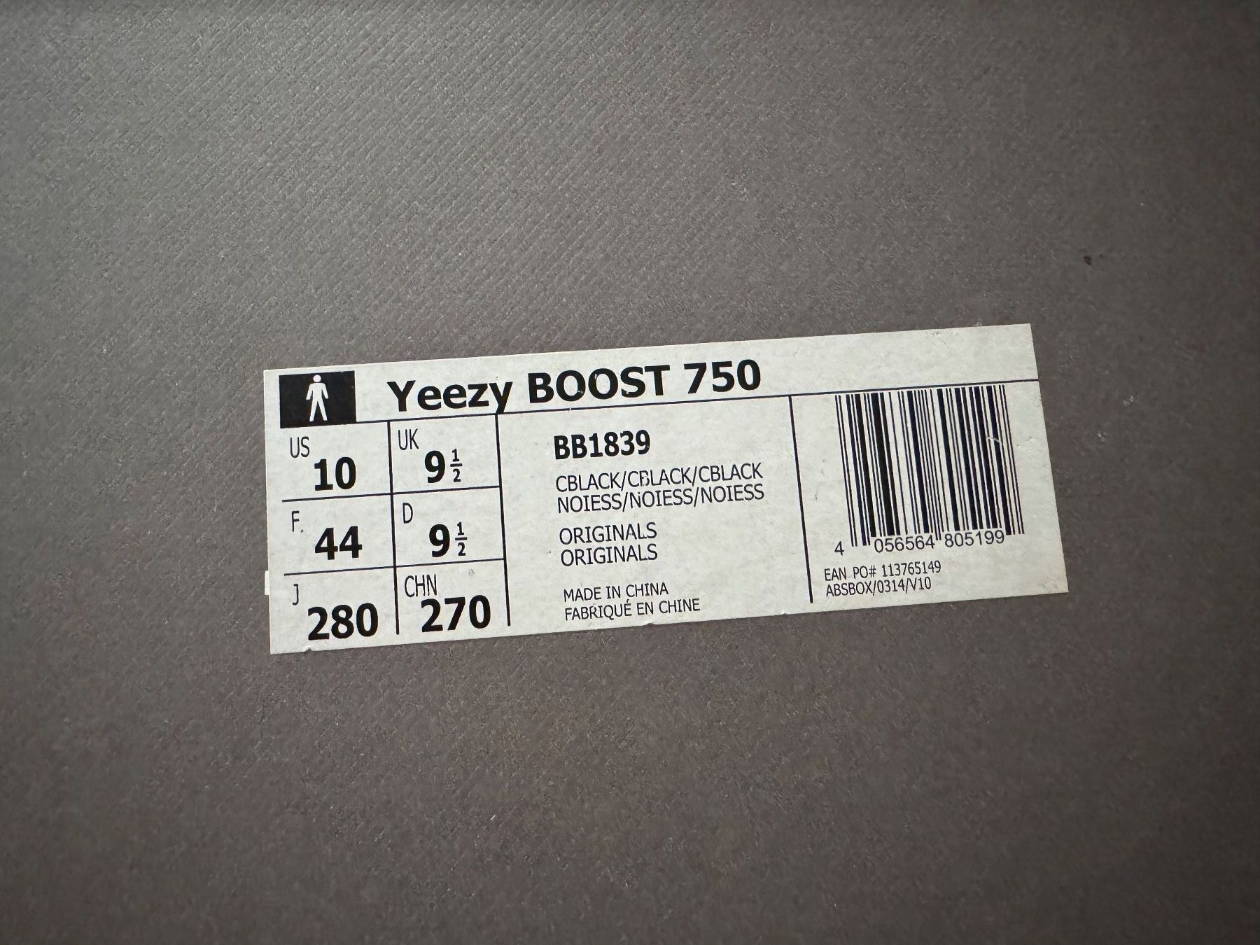 Adidas Herrenschuhe: Yeezy Boost 750 EUR 44; US 10 – Gebraucht aus grafstal von ALiine07 8