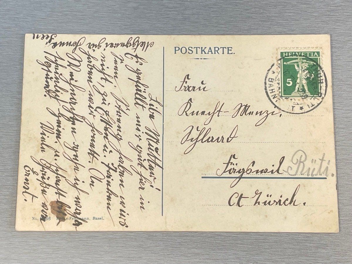 Cartoline postali: alte gelaufene Postkarte Winterthur Seen – Usato da Sirnach venduto da Melisangi 1