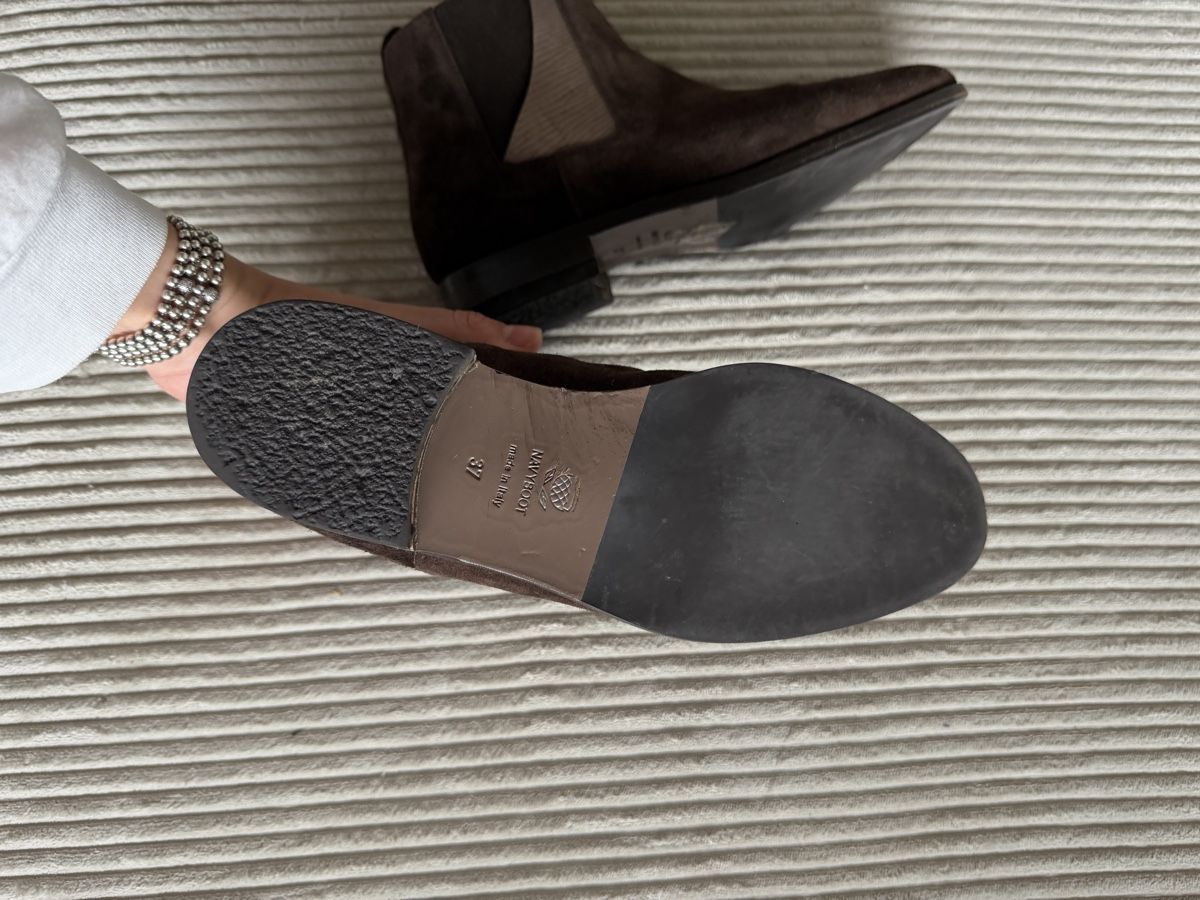 Navyboot Scarpe da donna: Navyboot aus braunem Wildleder 37 – Nuovo (secondo la descrizione) da Aeschi b. Spiez venduto da dar_sjp8 4