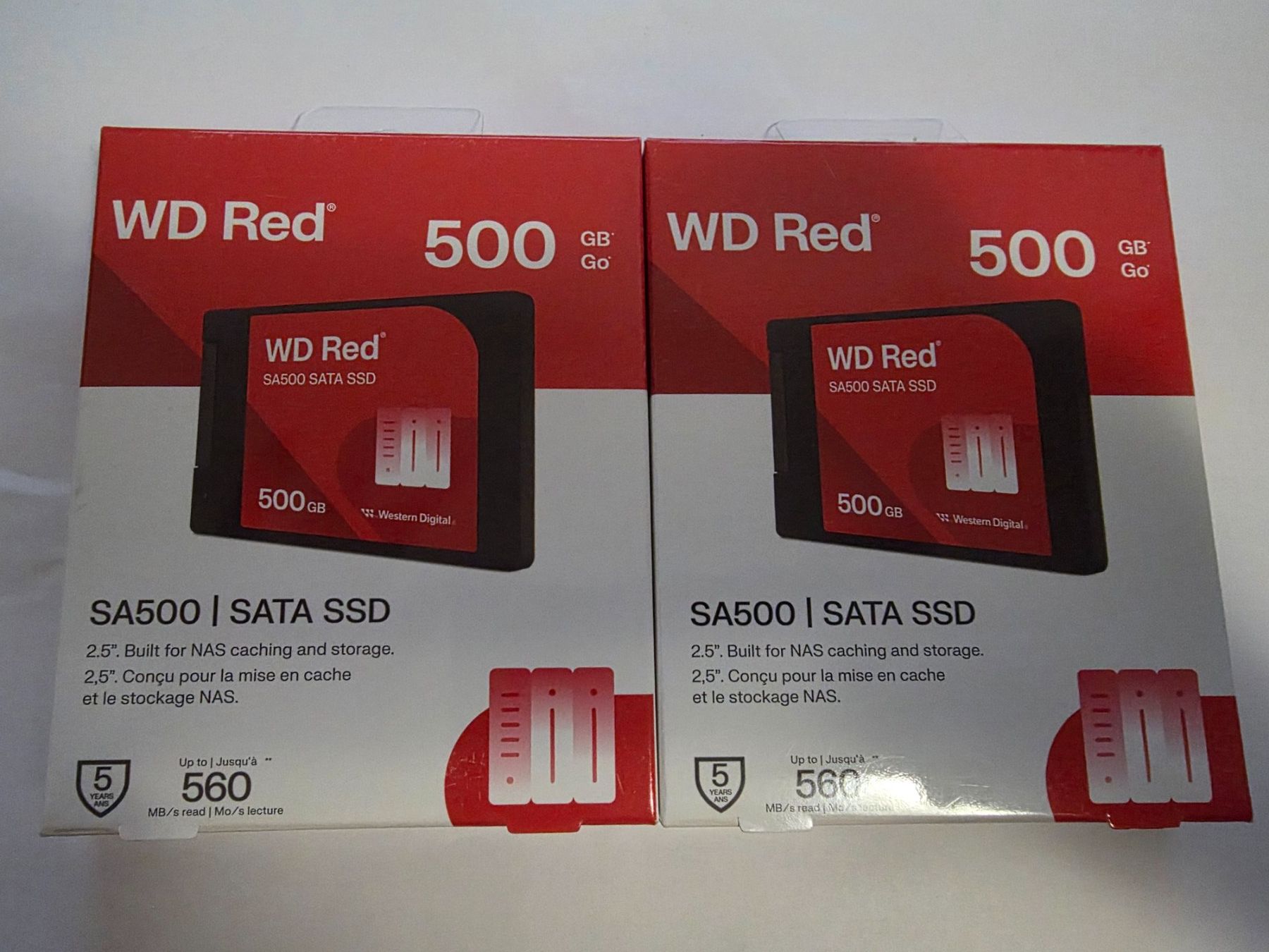 Western Digital Dischi rigidi: 2x WD Red 500 GB SSD - Neu! – Nuovo e nell'imballaggio originale da Zürich venduto da z3ygKdDn