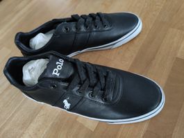 1 Paar POLO RALPH LAUREN Sneakers NEU - Schwarz / Weiss