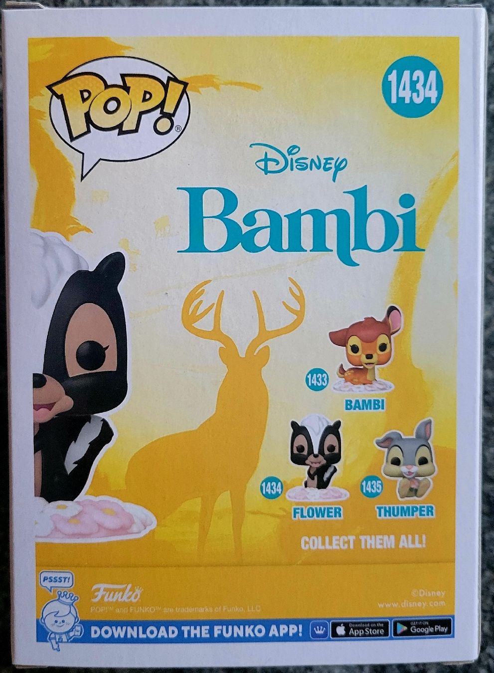 Funko Figuren: Funko Pop Disney, Bambi, Flower – Neu und originalverpackt aus Montet (Glâne) von KOADA 1