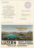 Feldpost Flieger-Abt Gedenkflug 60 J. Luftschiff-Station
