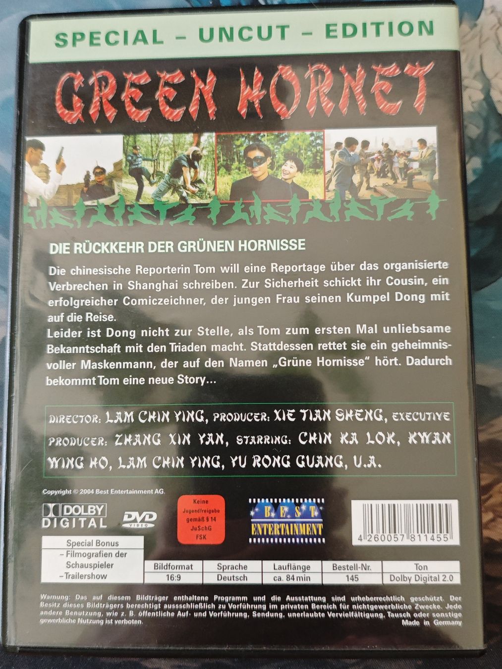 Tutti i DVDs: Green Hornet - Uncut Version – Usato da Laufenburg venduto da grossrto 1