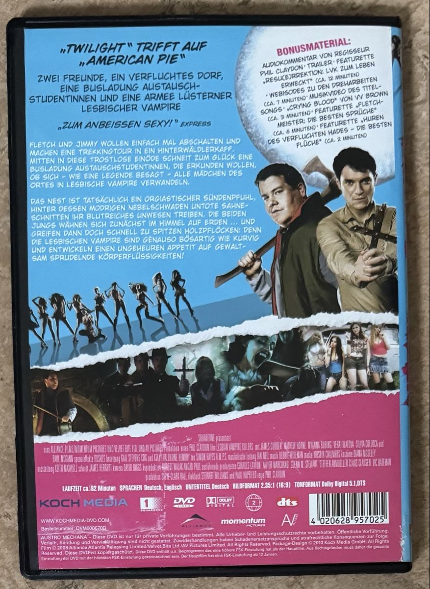 Alle DVDs: LESBIAN VAMPIRE KILLERS – Neu (gemäss Beschreibung) aus Dietikon von AndreaSch01 1