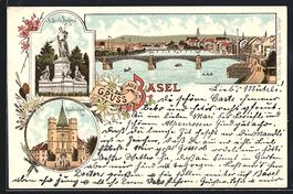 Litho Basel, St. Jakobs Denkmal, Spalent