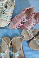 Mädchen-Sandalen im Doppelpack  Gr 30 und 32
