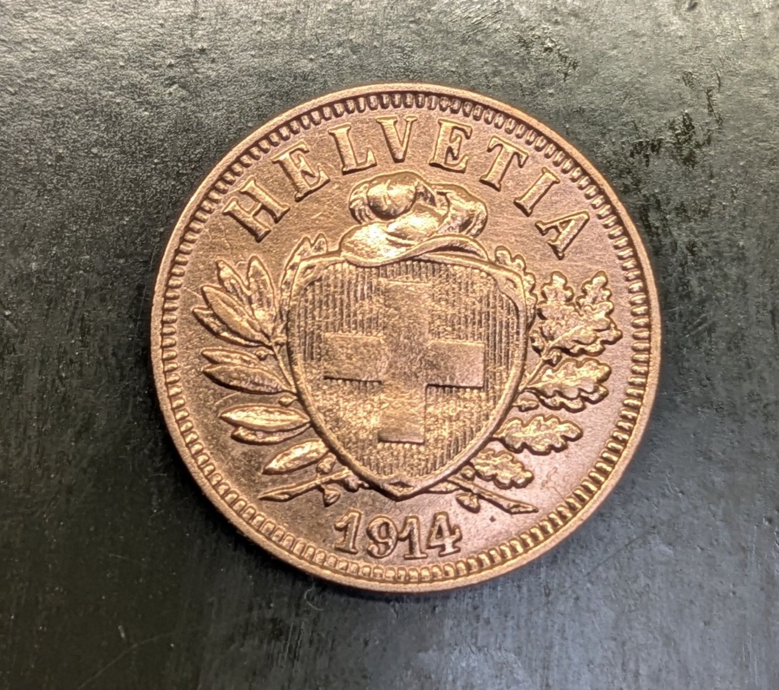 Tutti le monete: 2 Rappen 1914 ss – Usato da Zetzwil venduto da Spitz70