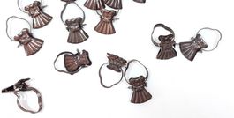 Metallklammern für Vorhänge - Pinces en métal pour rideaux