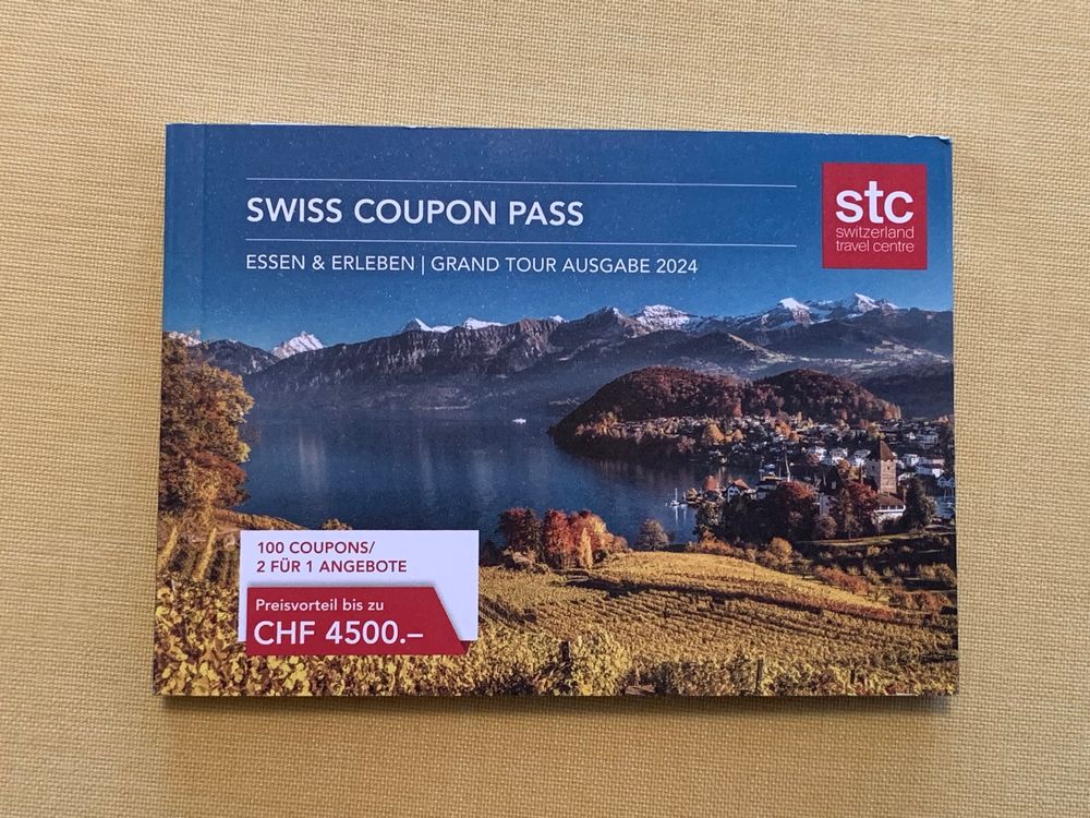 Swiss Coupon Pass 2024 Kaufen auf Ricardo