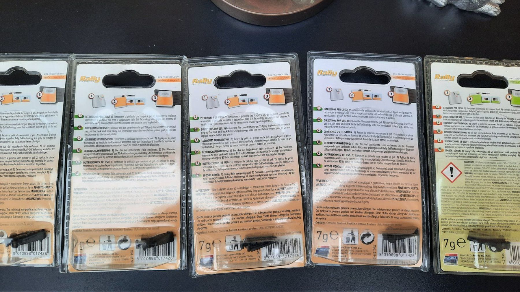 Spray per ambienti: Rally Auto Duft Lufterfrischer, 5 Stk. Neu & Original – Nuovo e nell'imballaggio originale da Baden venduto da Boroda 5