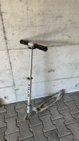 Tretroller Micro Metallic silber gebraucht