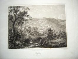 Hausen Stahlstich von Huber