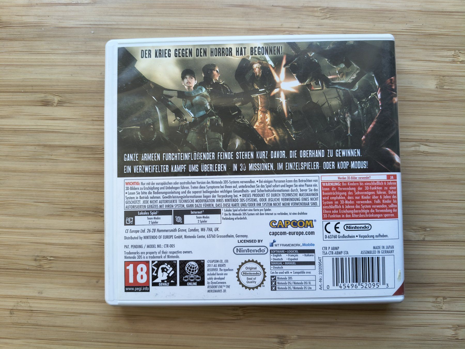 Giochi: Resident Evil: The Mercenaries 3D (Nintendo 3DS) – Usato da Riedholz venduto da ste_96cd 1