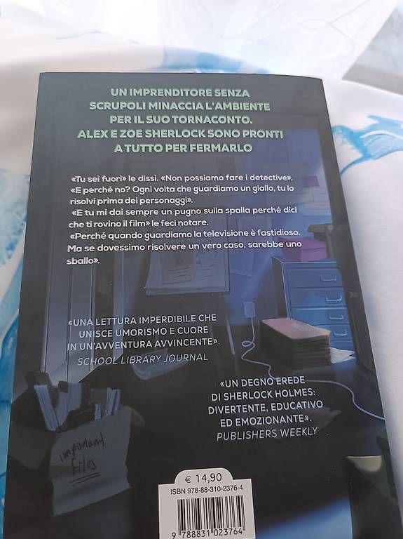 Bücher: Vendo libro SHERLOCK SOCIETY – Gebraucht aus Pregassona von Paolinhaaa88 1