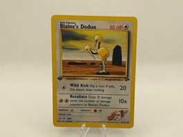 Blaine's Doduo 1st Edition Gym Challange | Near MINT |