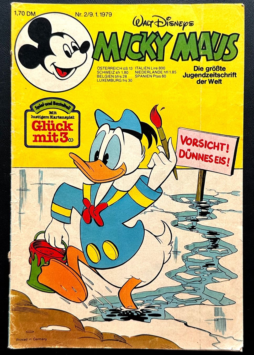 BD: Mickey Maus Nr. 2  9.1.1979 – D'occasion à Seltisberg par quadartswiss