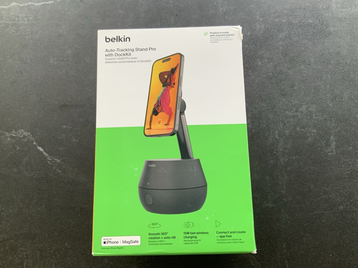 Action Cam: Belkin Auto-Tracking Stand Pro with DockKit neu – Neu (gemäss Beschreibung) aus Zürich von Aqua2