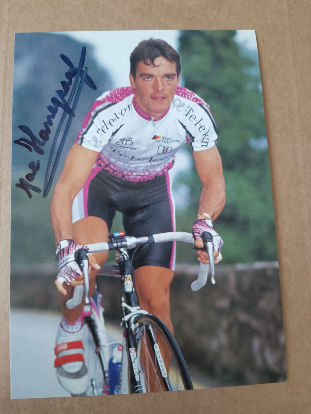 Autografi: Jacques Hanegraaf - handsigniert Autogrammkarte von  1994 – Usato da Menziken venduto da Autogramme