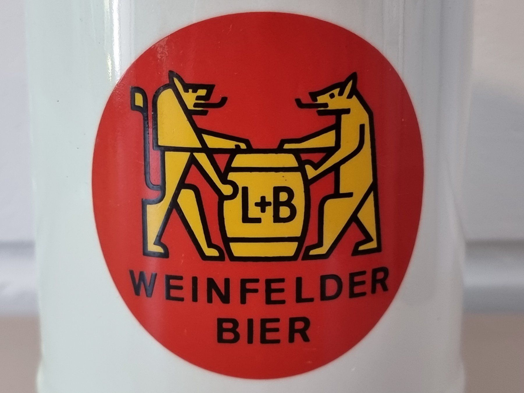 Bicchieri: Weinfelder Bier Steingut Bierkrug / Humpen – Usato da Lommis venduto da 0815undmehr 1