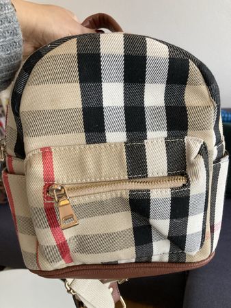 Mini Rucksack aus Stoff