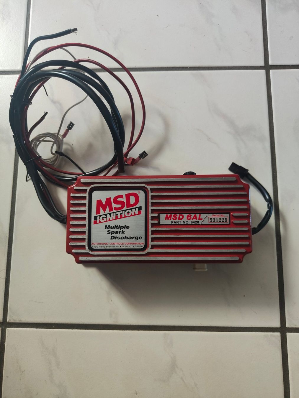 Autos: MSD Ignition Box – Gebraucht aus Künten von Maege52 1