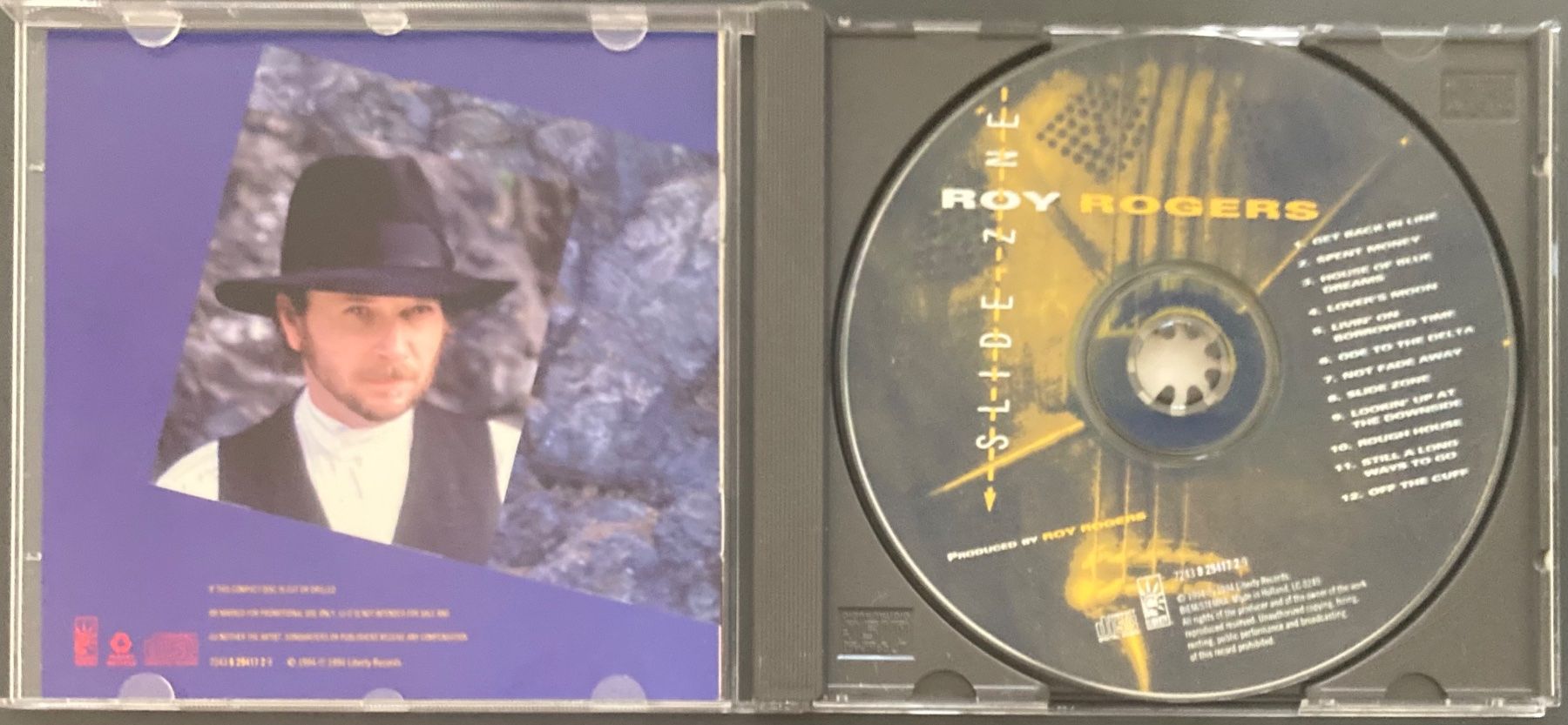 CD: ROY ROGERS - SLIDE ZONE – Usato da Poliez-Pittet venduto da Newtown-Records 2