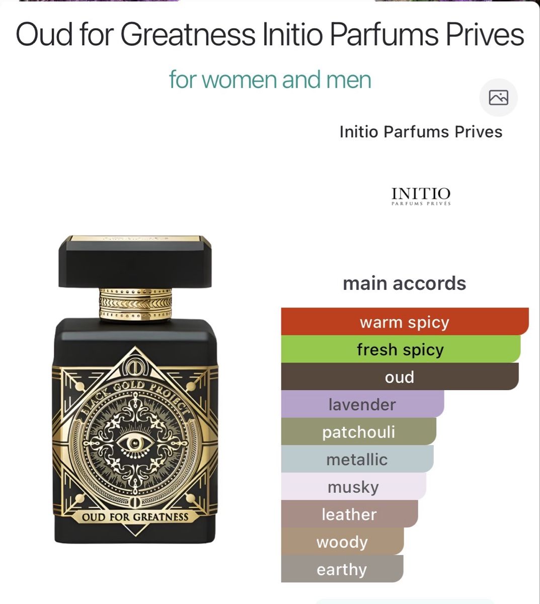 Initio Profumi & Eau de Toilette: Initio Parfums Prives Oud for Greatness 10ml Eau de Parfum – Usato da Zürich venduto da Thetimtam 2