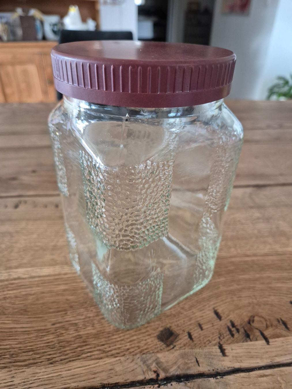Gläser: Vorratsdose aus Glas (Maggi / Kentauer?) – Gebraucht aus Oberdiessbach von Finland1977