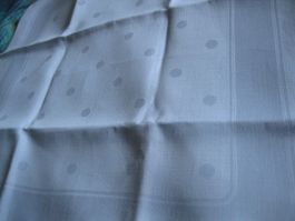 6 Leinenservietten mit Tüpfli