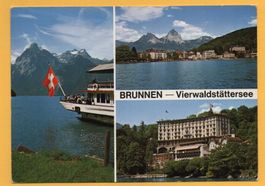 BRUNNEN Grand Hotel, Vierwaldstättersee, Schiff