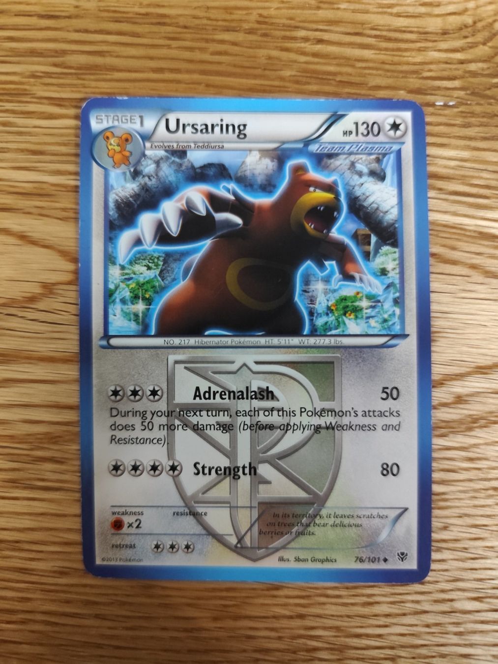 Pokémon Carte collezionabili: Pokemon Ursaring Black & White Plasma Blast non holo – Nuovo (secondo la descrizione) da Winterthur venduto da SMOKY062