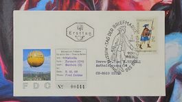 CL35 Enveloppe + Timbre Autriche 1966 Theme Ballon