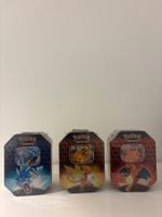 Pokémon Hidden Fates TCG Tins Set of 3 New
