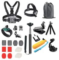 Set von 23 Zubehör für GoPro Hero, SJCam