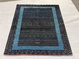 Qasquli Gabbeh 147x133cm Teppich Zustand perfekt sauber