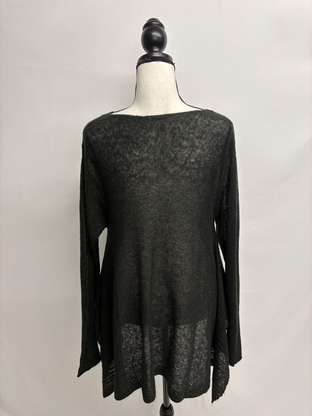 Zara Maglioni & Felpe: Zara Strickpullover Gr. M leicht schwarz Wolle asymmetrisch – Nuovo (secondo la descrizione) da Regensdorf venduto da secondchancefashion 3