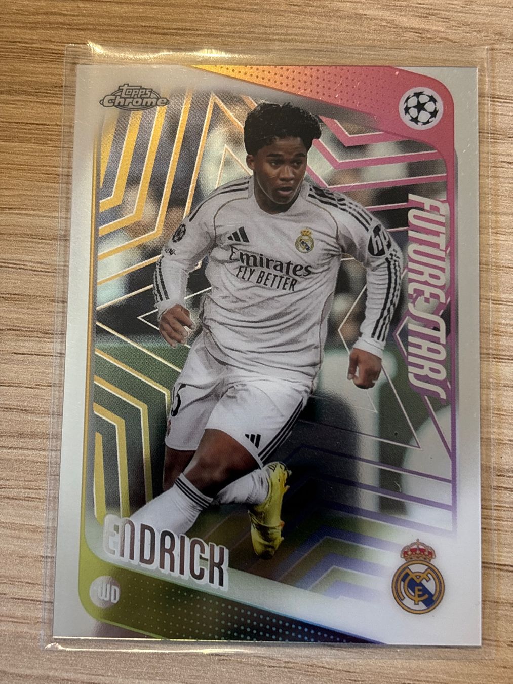 Topps Carte collezionabili: Topps Chrome UCC 25/26 Future Stars Endrick – Nuovo (secondo la descrizione) da Zürich venduto da BVBWINNER