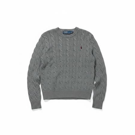 Pull Torsadé Ralph Lauren Gris - XS #6