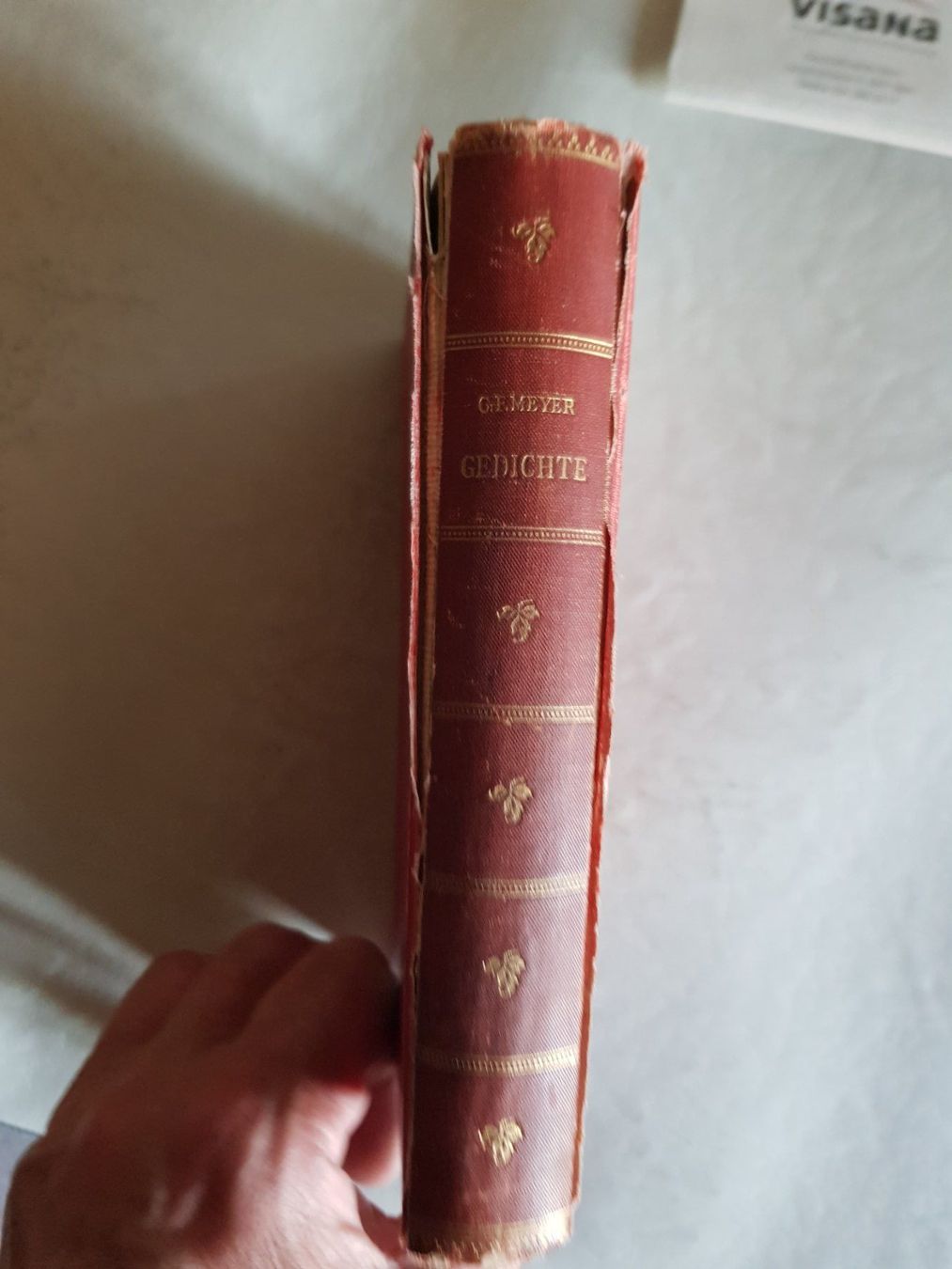 Libri: Gedichte von Conrad Ferdinand Meyer - 1913 – Usato da Walterswil BE venduto da Lonitti 4