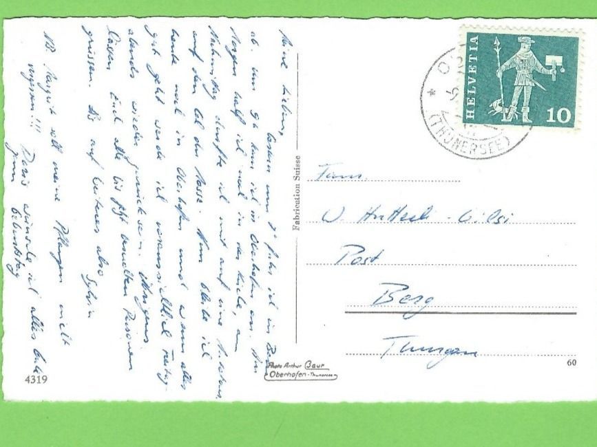Cartes postales: Oberhofen am Thunersee – D'occasion à Zürich par t24_de 1