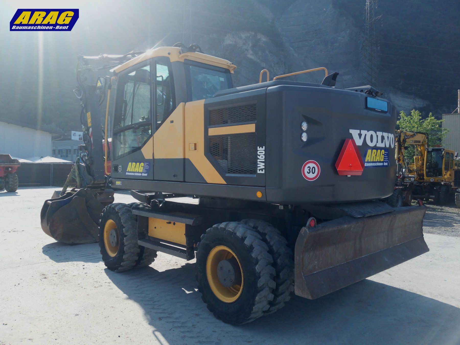 Volvo Escavatori: Volvo EW160E Mobilbagger – Usato da Hasle LU venduto da Arag08 3