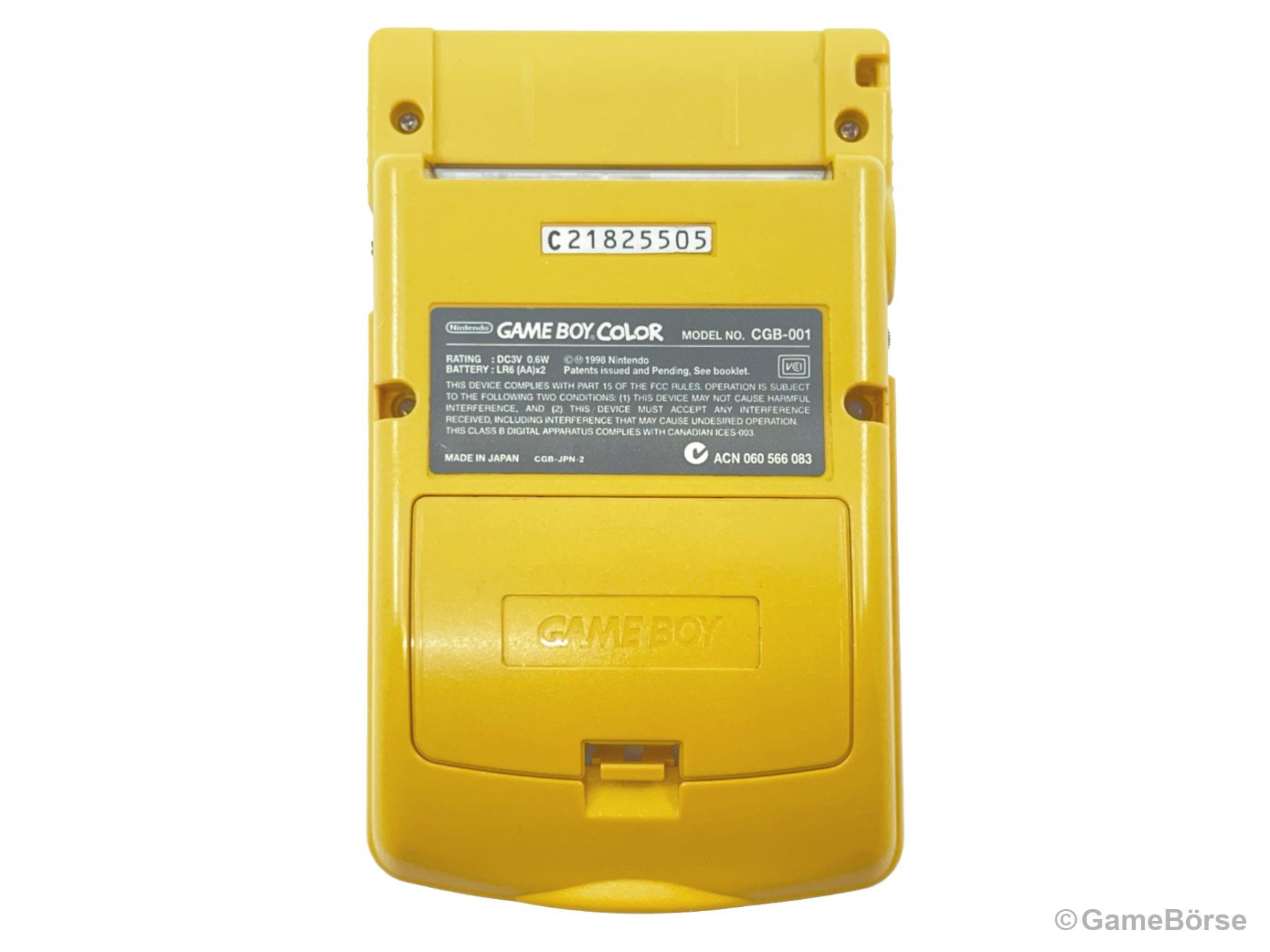 Nintendo Consoles: GBC Gameboy Color Gelb – D'occasion à Stettfurt par GameBoerse 1