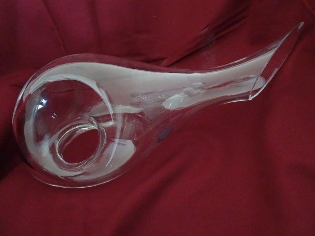 Caraffe: WEIN-Dekantier-Karaffe EISCH. Kristallglas, NeuPreis Fr.139 – Nuovo (secondo la descrizione) da Berikon venduto da Splendida43 5